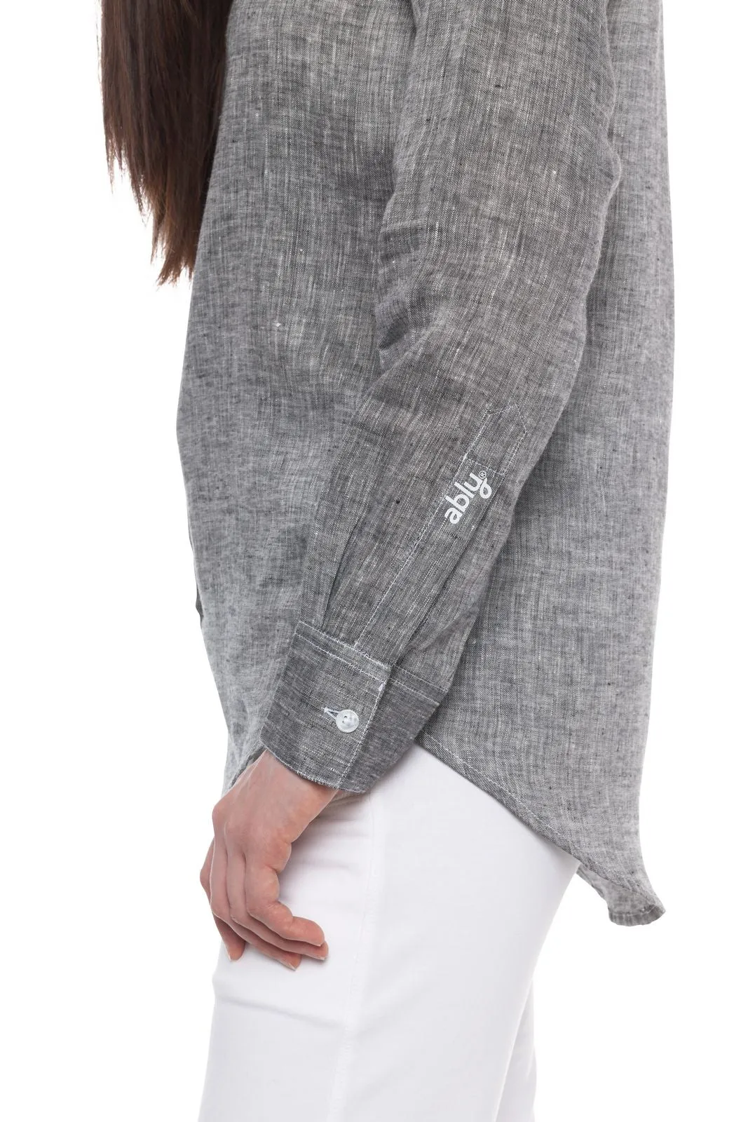 Aloe | Women's Long Sleeve Linen Shirt