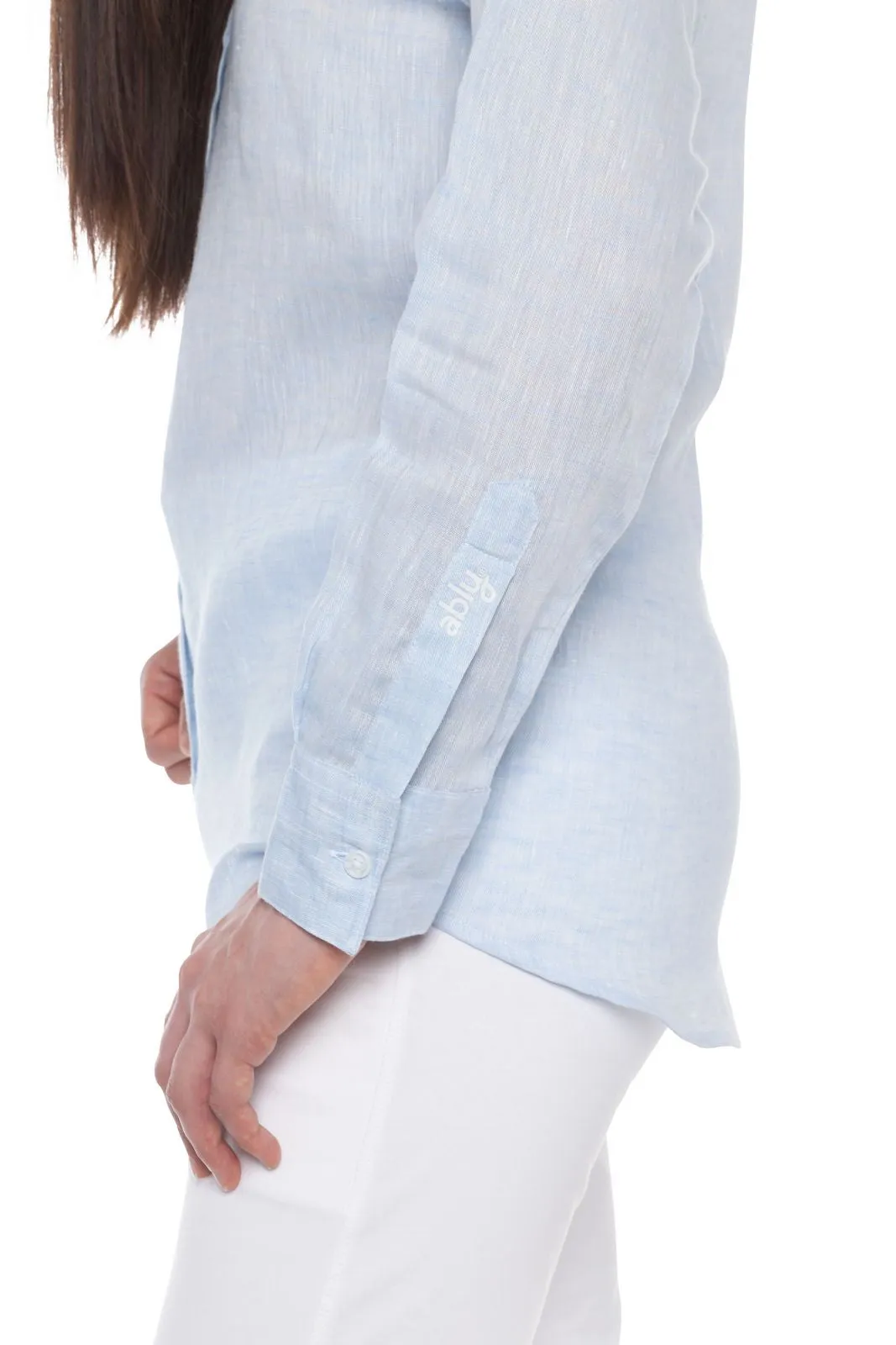 Aloe | Women's Long Sleeve Linen Shirt