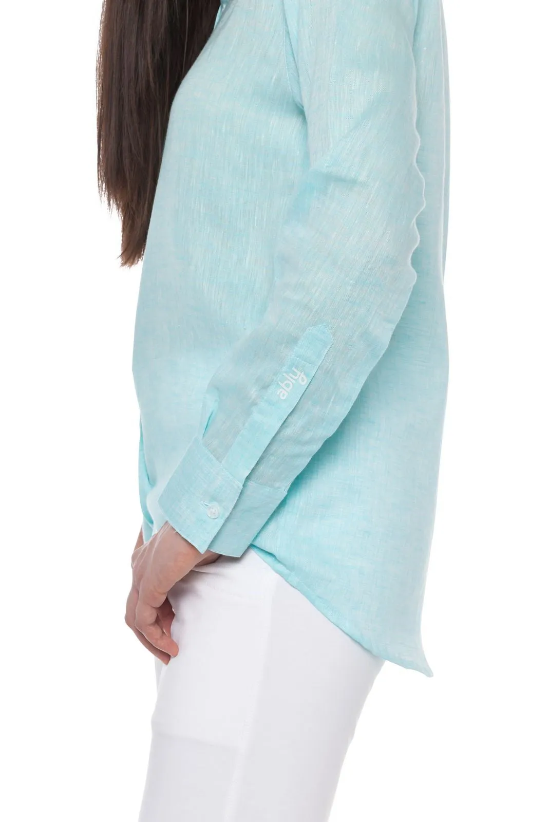 Aloe | Women's Long Sleeve Linen Shirt