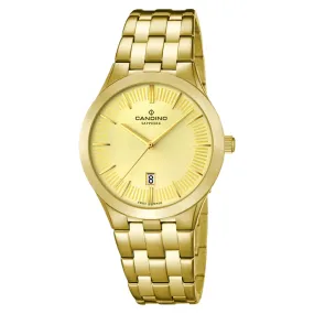 Candino Gold Steel Women's Swiss Made Watch - C4545/2