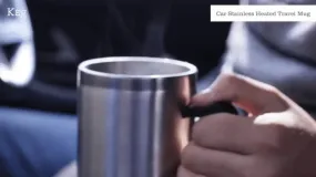 Electric Heated Car Travel Coffee Mug