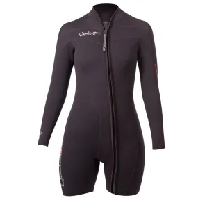 Henderson Woman Thermoprene Long Sleeve Shorty / Jacket (Front Zip) 3mm Scuba Wetsuit, Size: 14 (Used)