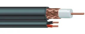 RG 59U With Siamese 18-2 Power Cable for CCTV