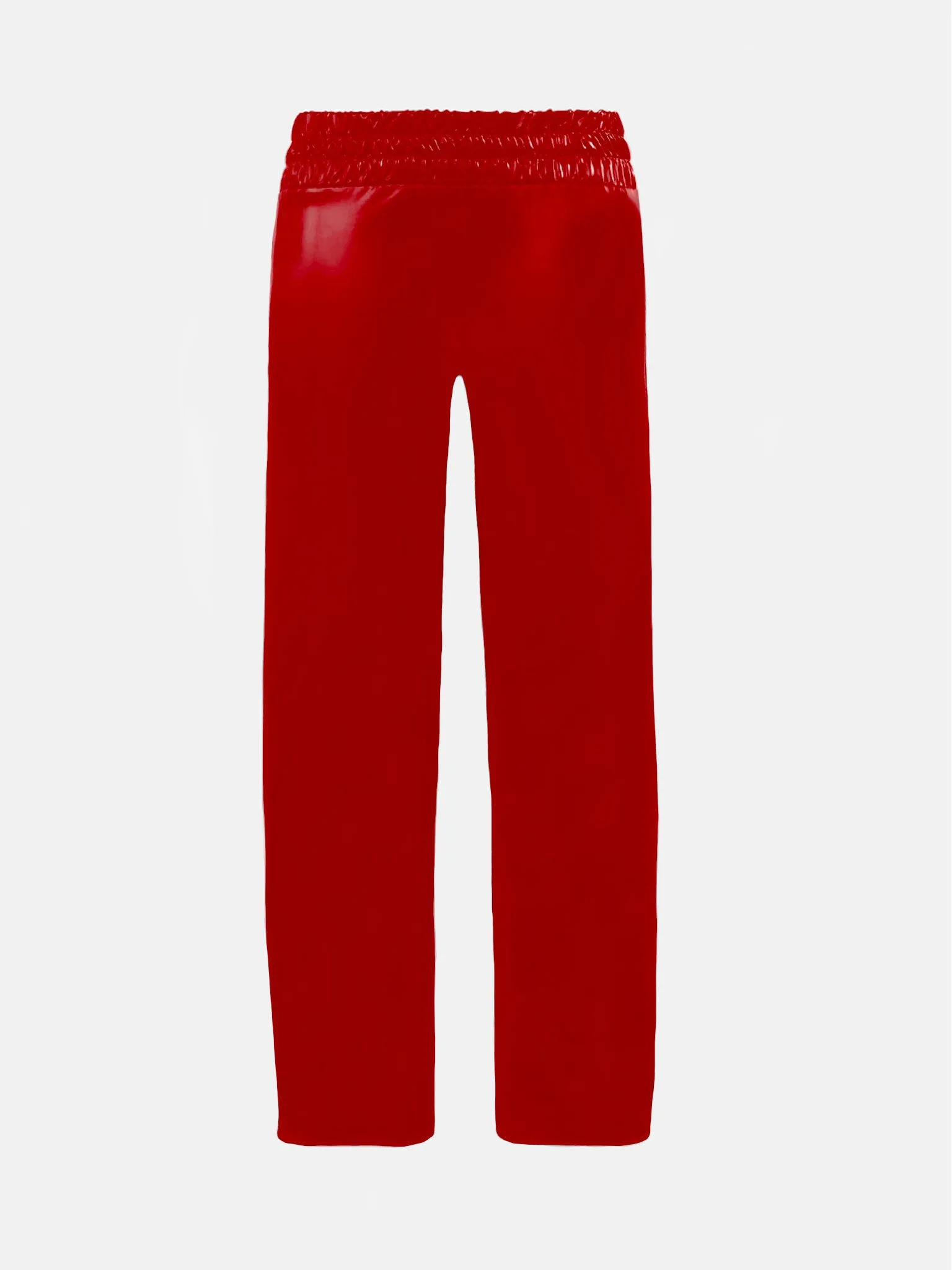 S*x Tape Tracksuit Bottoms Wet Gloss Red