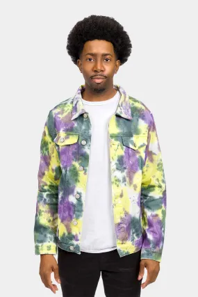 Tie Dye Denim Jacket